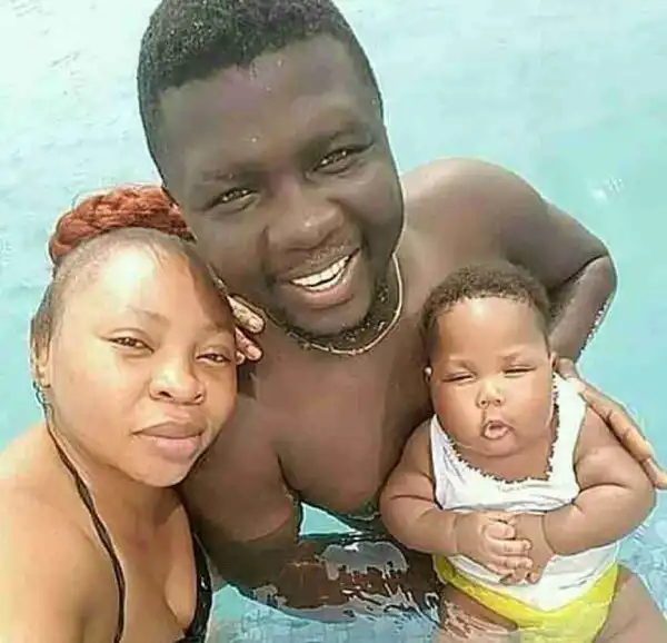 Comedian Seyi Law Show Off His Beautiful Family In A Swimming Pool